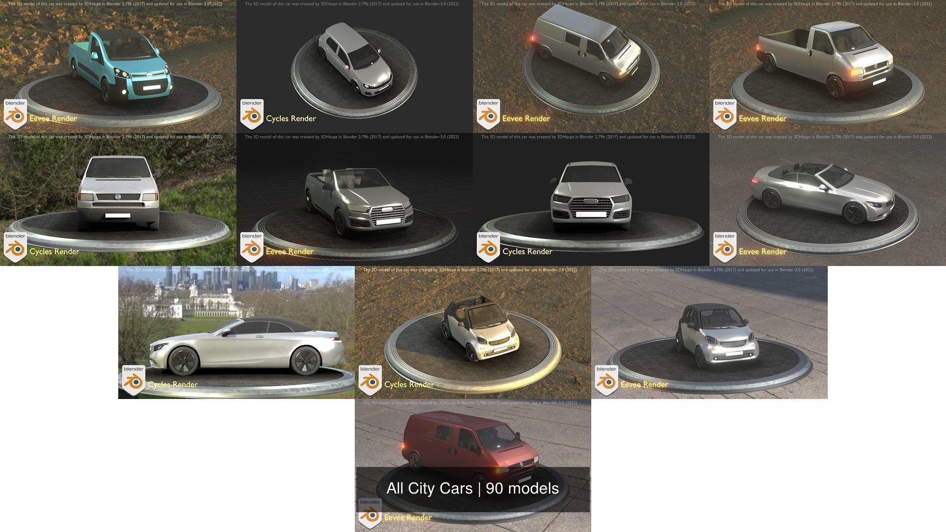 All City Cars 3D Model Collection_33