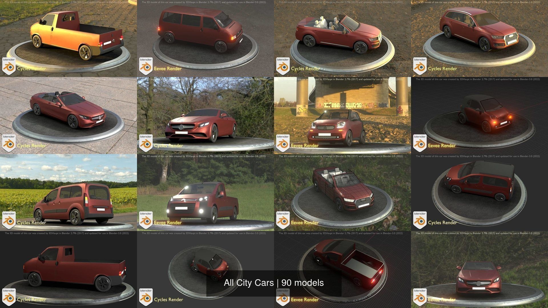 All City Cars 3D Model Collection_36