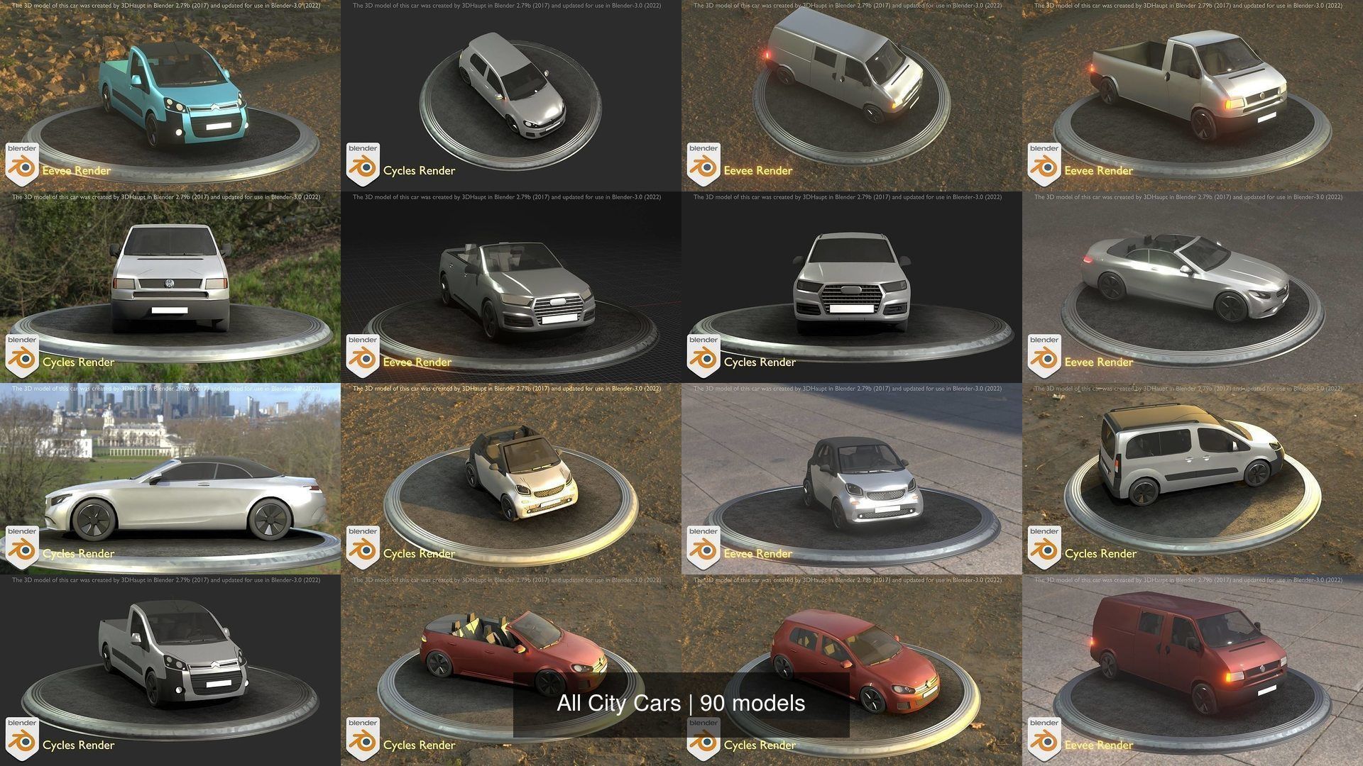 All City Cars 3D Model Collection_23