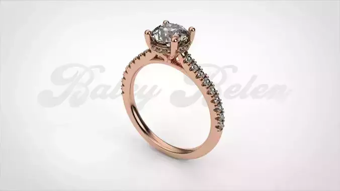 woman diamond ring  R00243