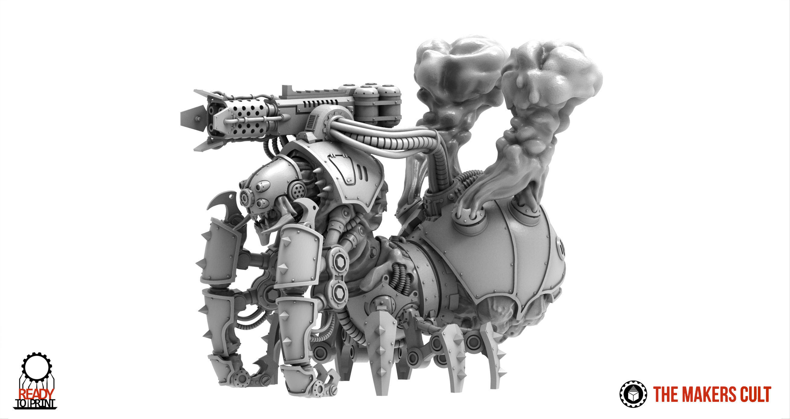 Iron Hive - Oppressorax 3D print model_9