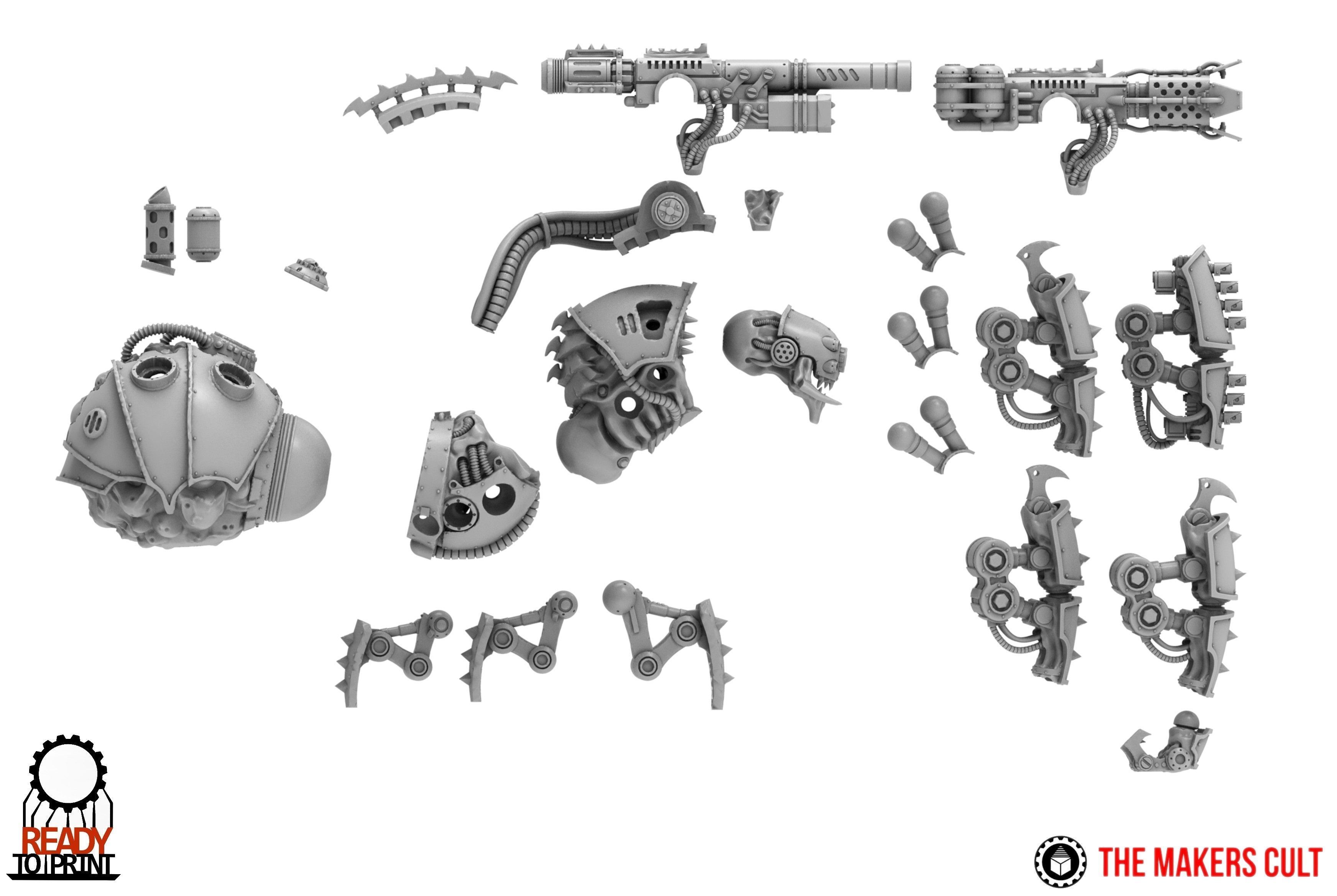 Iron Hive - Oppressorax 3D print model_10