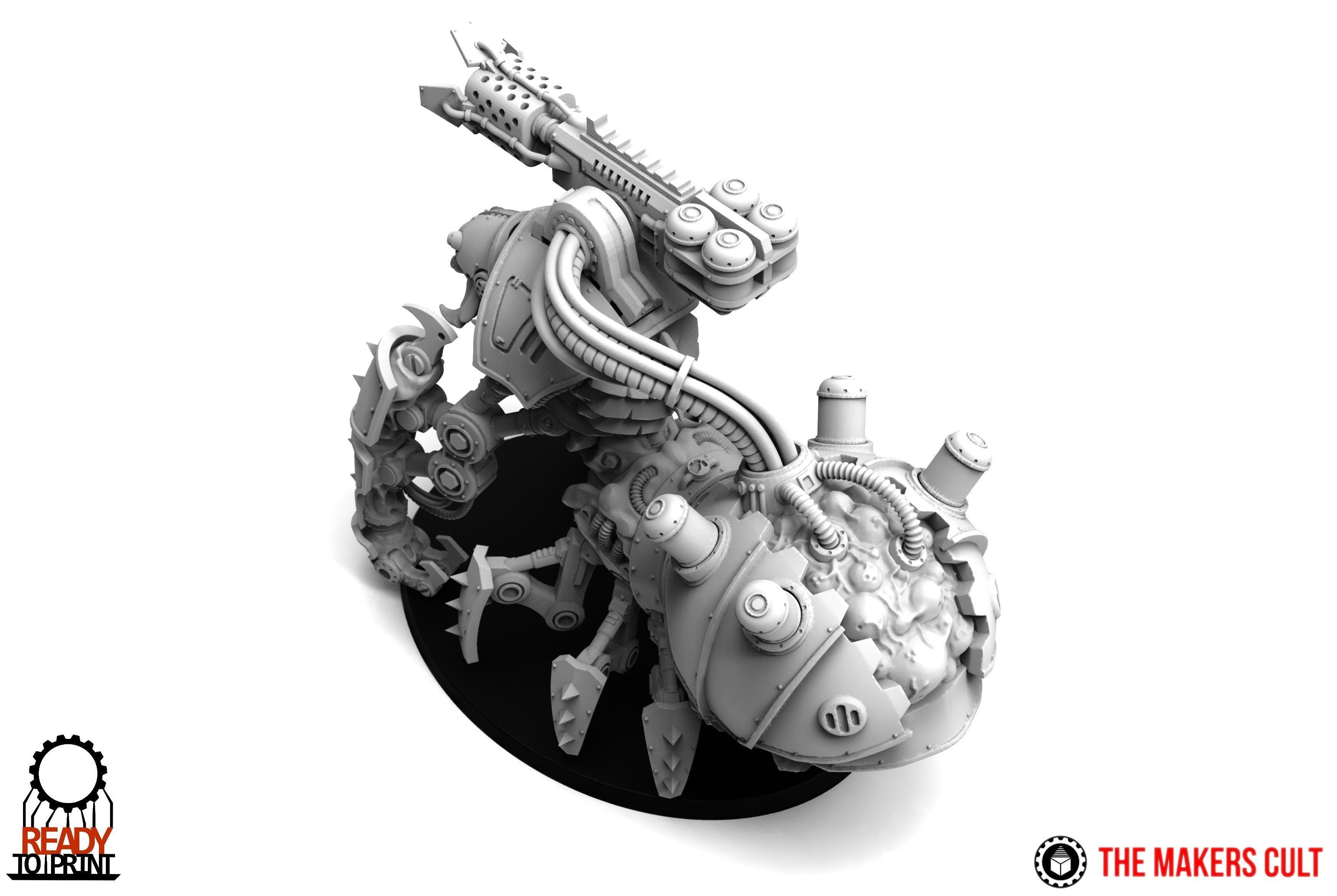 Iron Hive - Oppressorax 3D print model_4