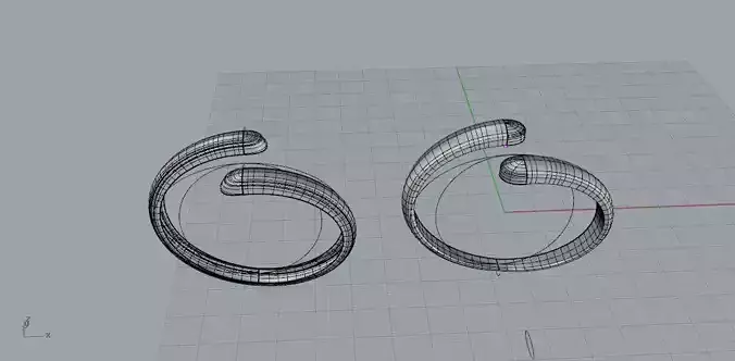 Bracciale Contrari con traforo grasshopper