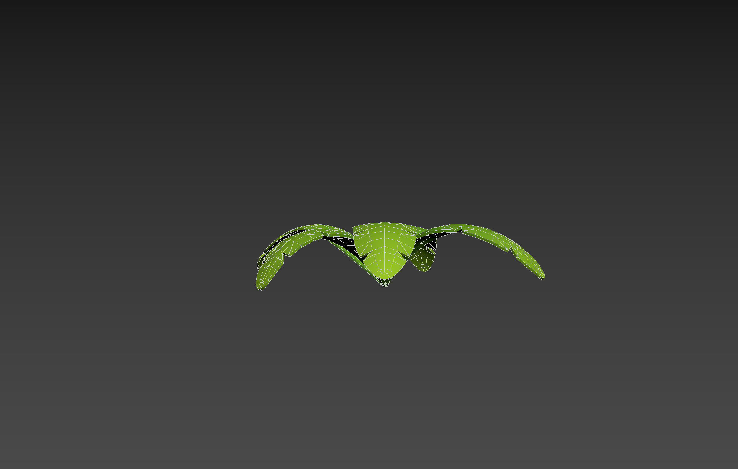 Low Poly Fern 003 Low-poly 3D model_20