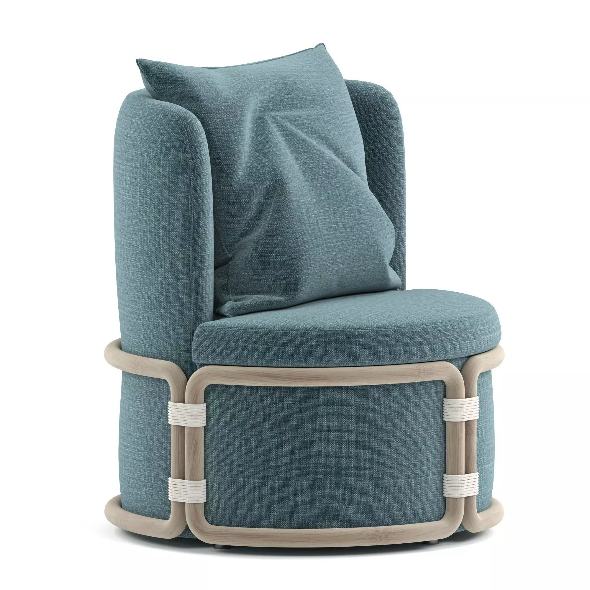 Easy chair by Ethimo 3D model