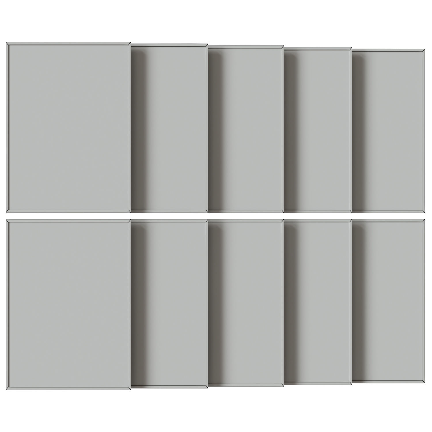 art work set 20 3D model_4