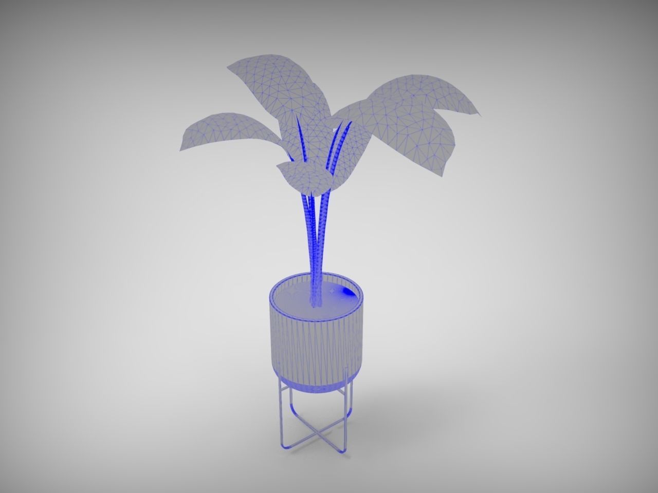 Planter Pot 3D model_6