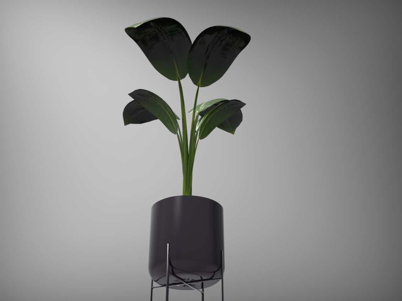 Planter Pot 3D model_4