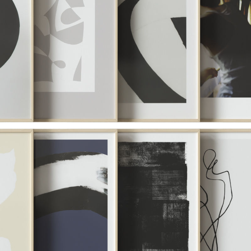 art work set 19 3D model_3