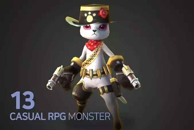 Casual RPG Monster - 13 Felis