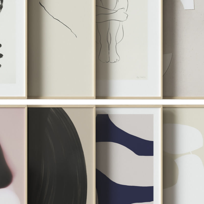 art work set 18 3D model_3