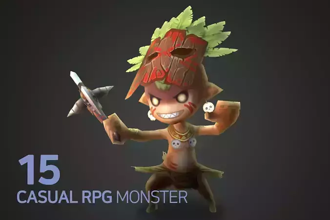 Casual RPG Monster - 15 Goblin