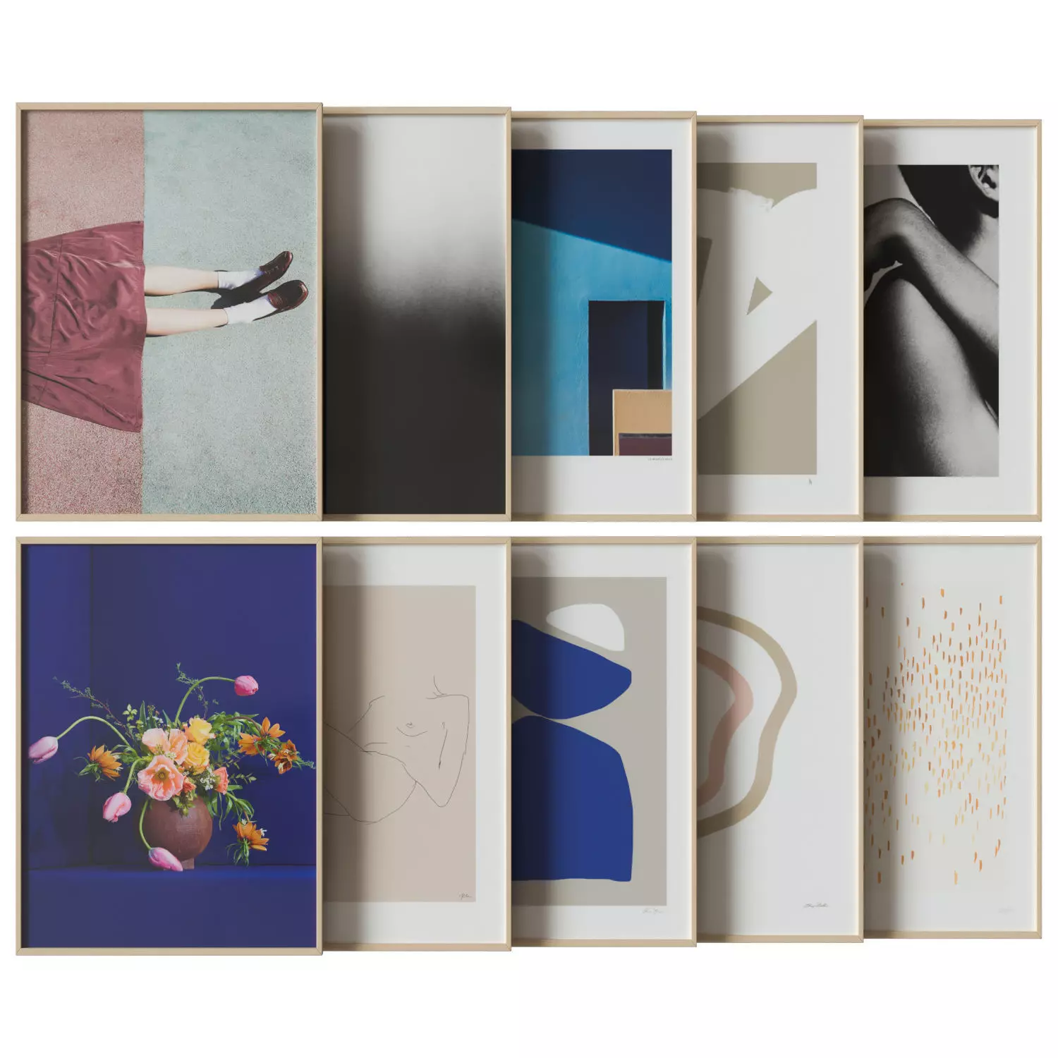 art work set 16 3D model_0