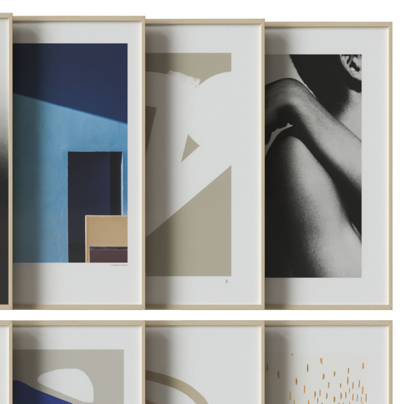 art work set 16 3D model_2