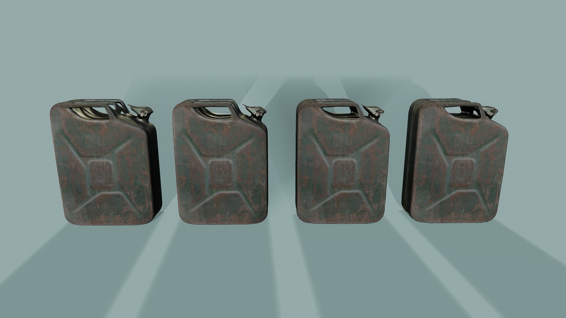 3D Scan Canister Low-poly 3D model_6