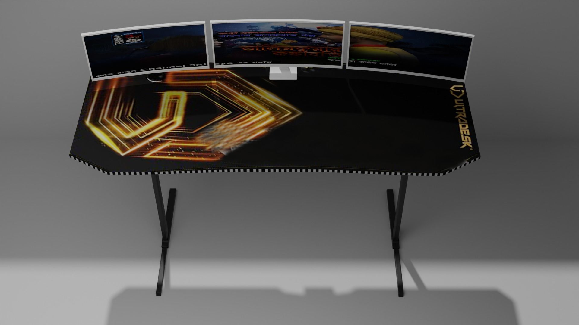 Game Table 3D model_2