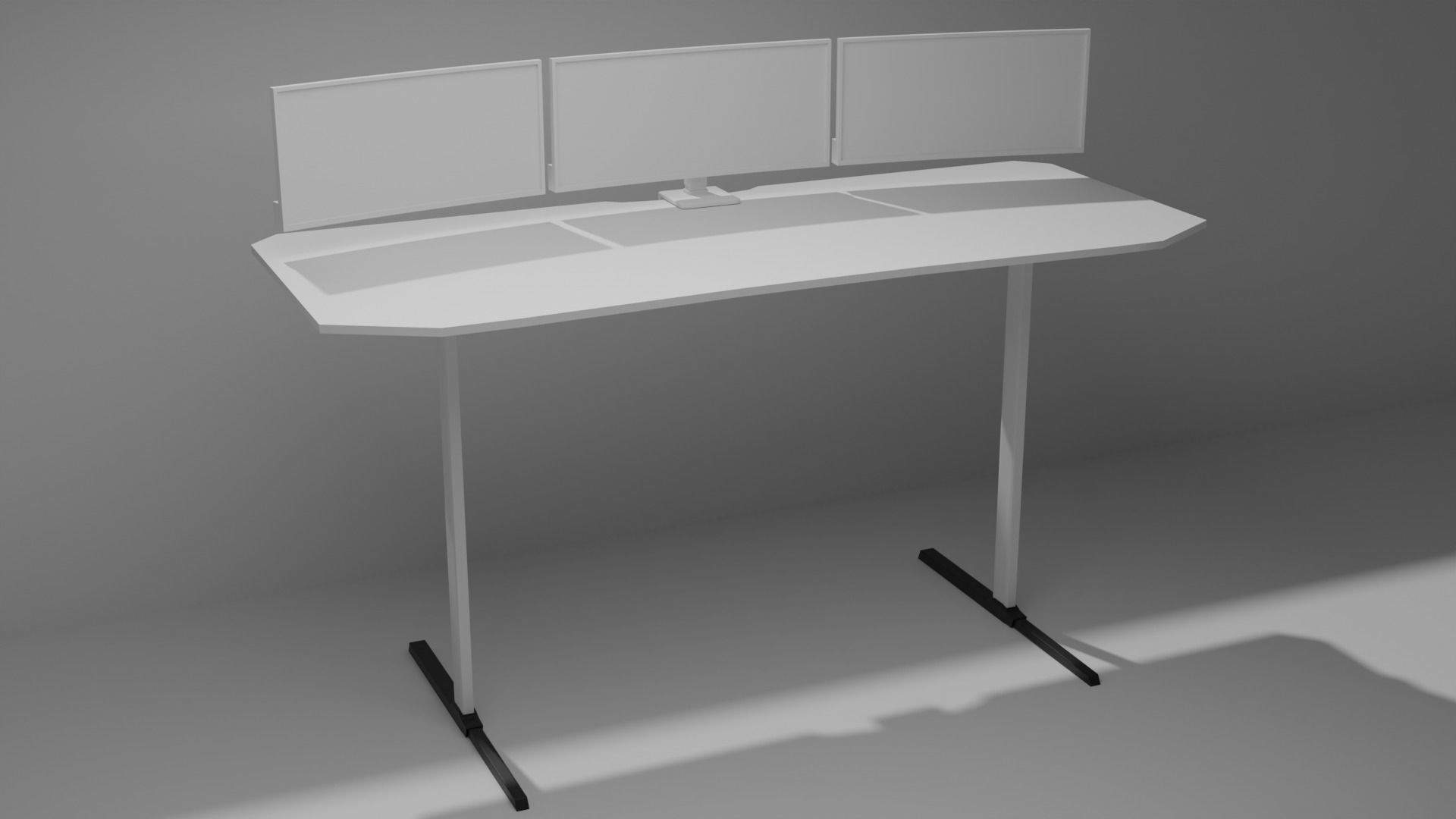 Game Table 3D model_4