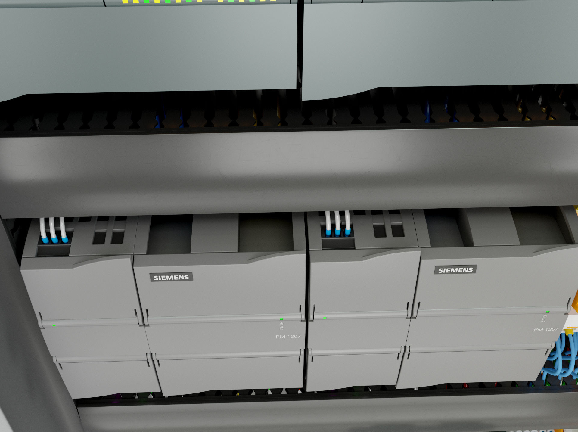 Electric control panel 3D model_12