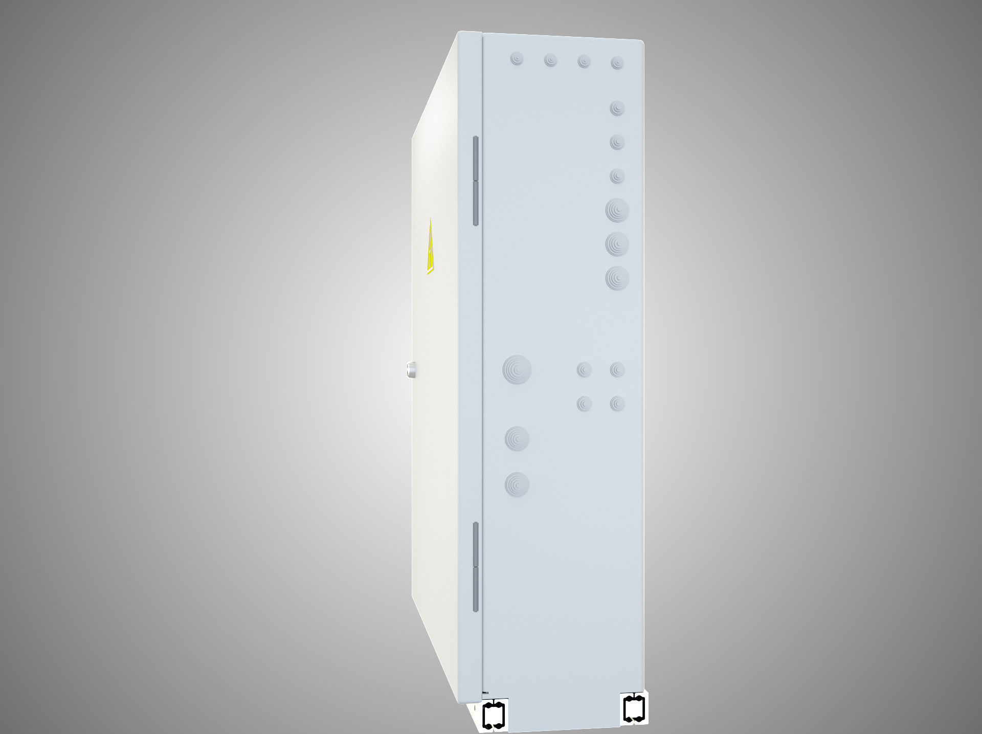 Electric control panel 3D model_19