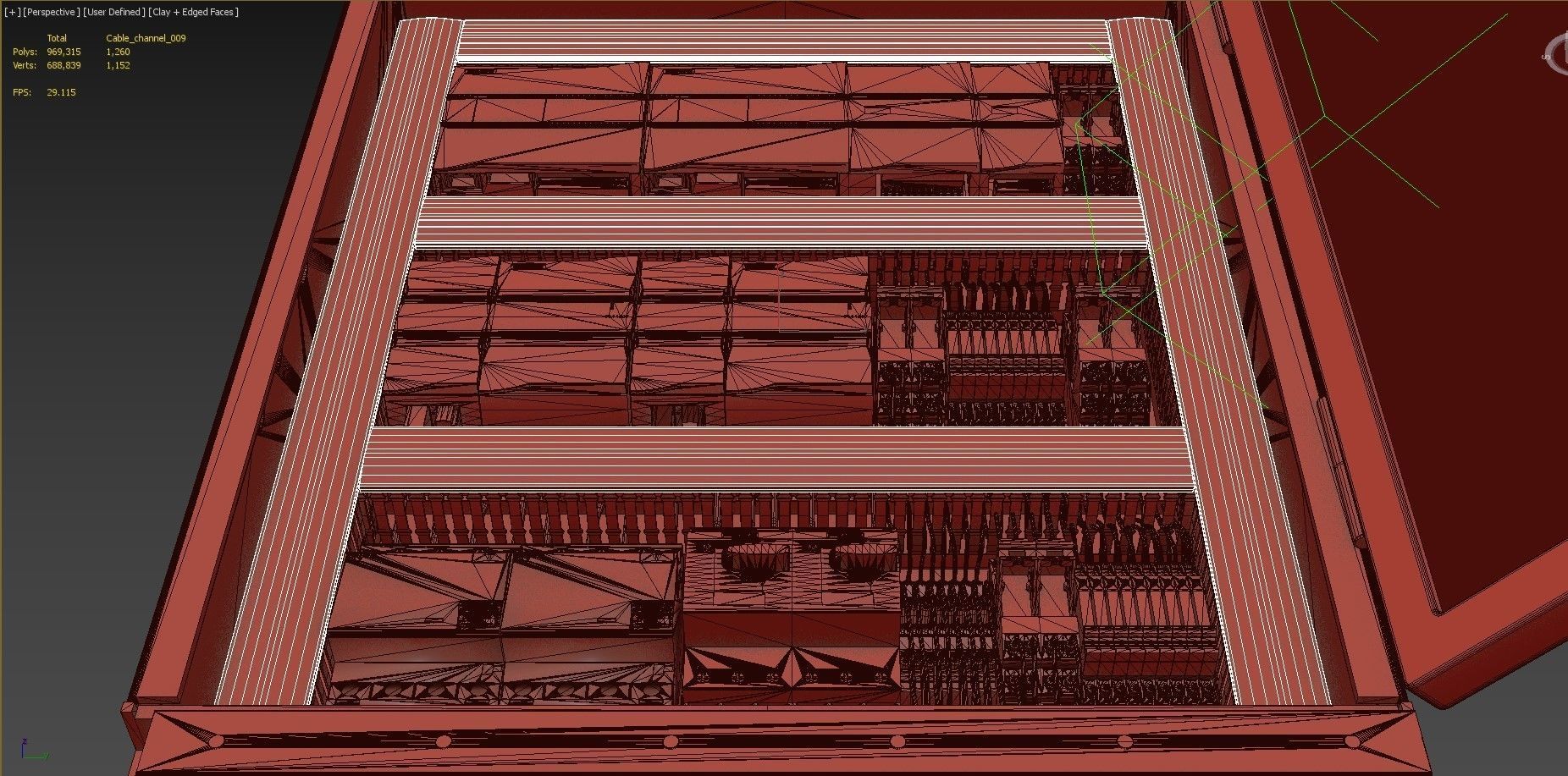Electric control panel 3D model_26