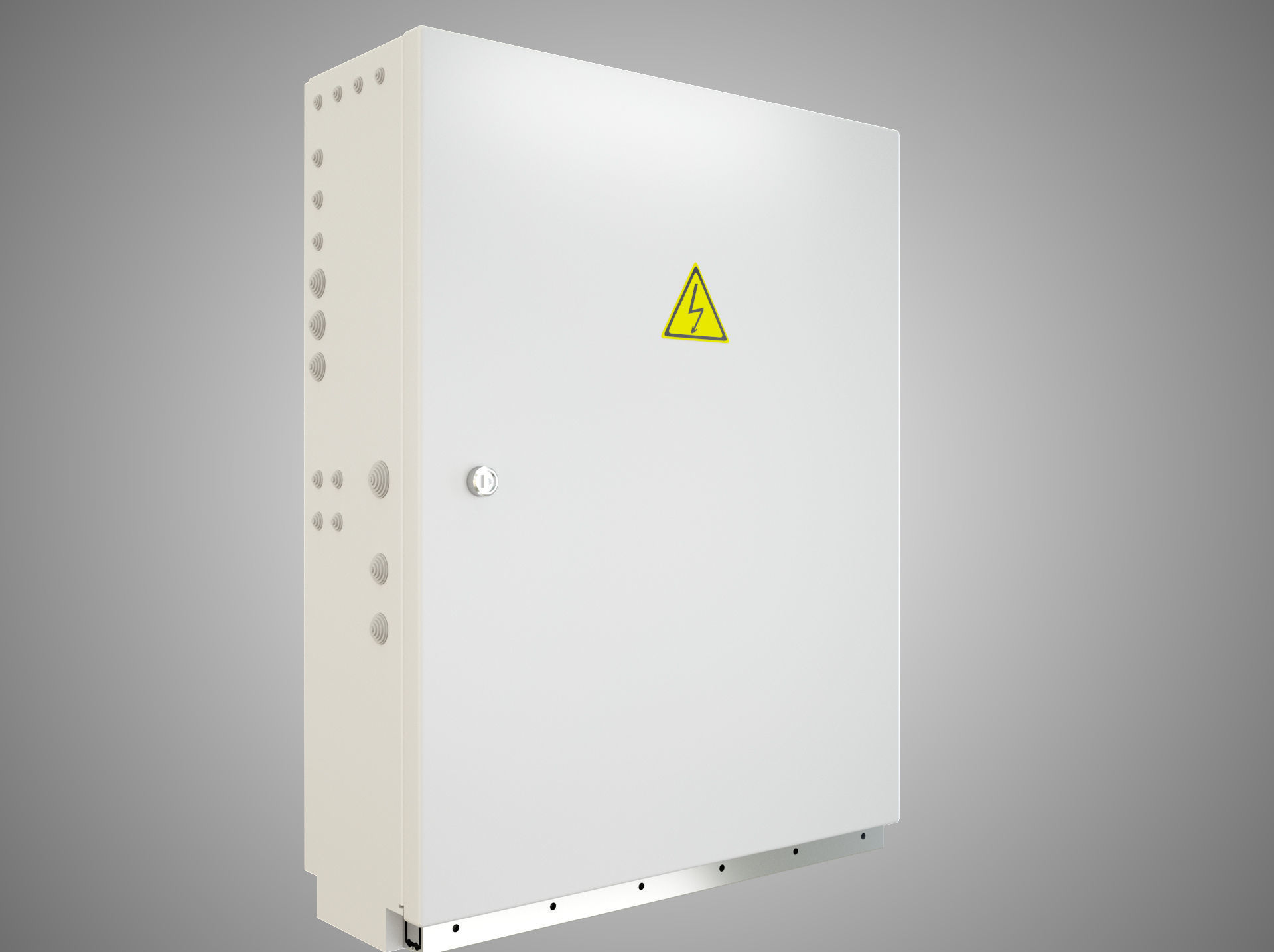 Electric control panel 3D model_16