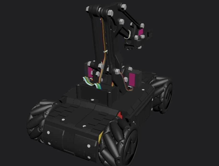 Robot MIP v1 3D print model_3