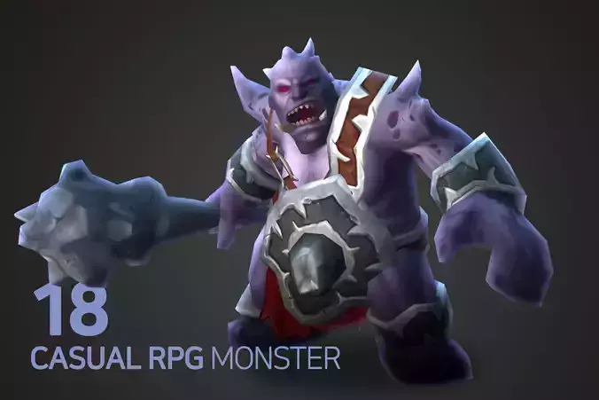 Casual RPG Monster - 18 Ogre General