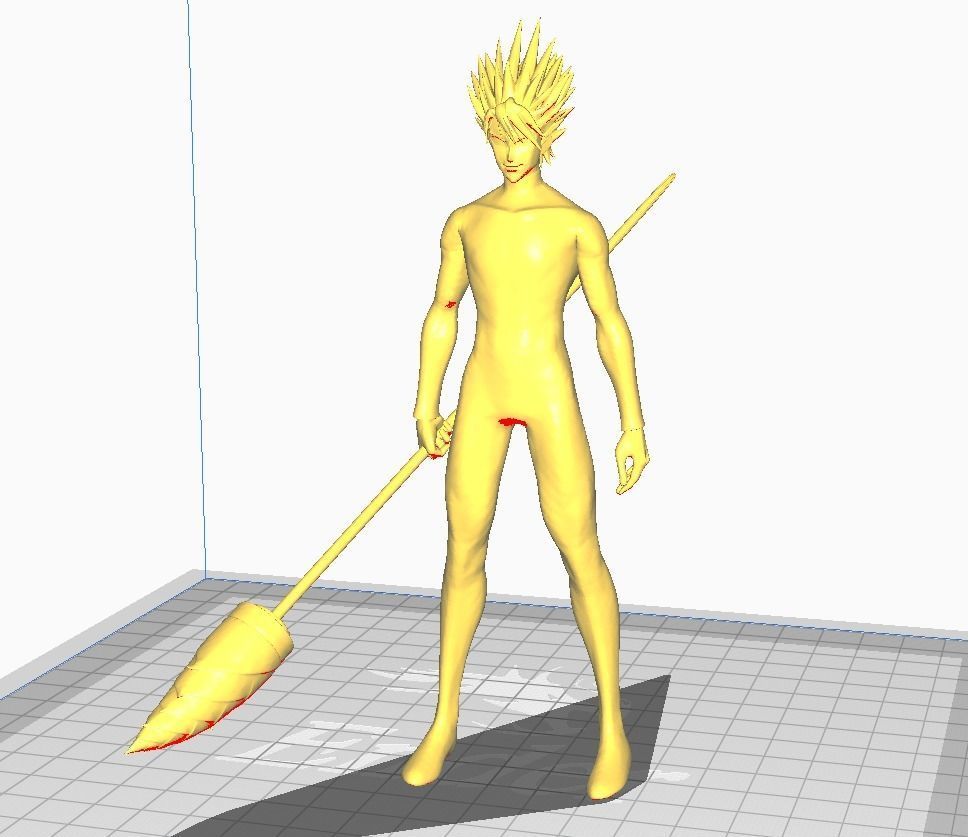 Stinger One punch man 3D Model 3D print model_1