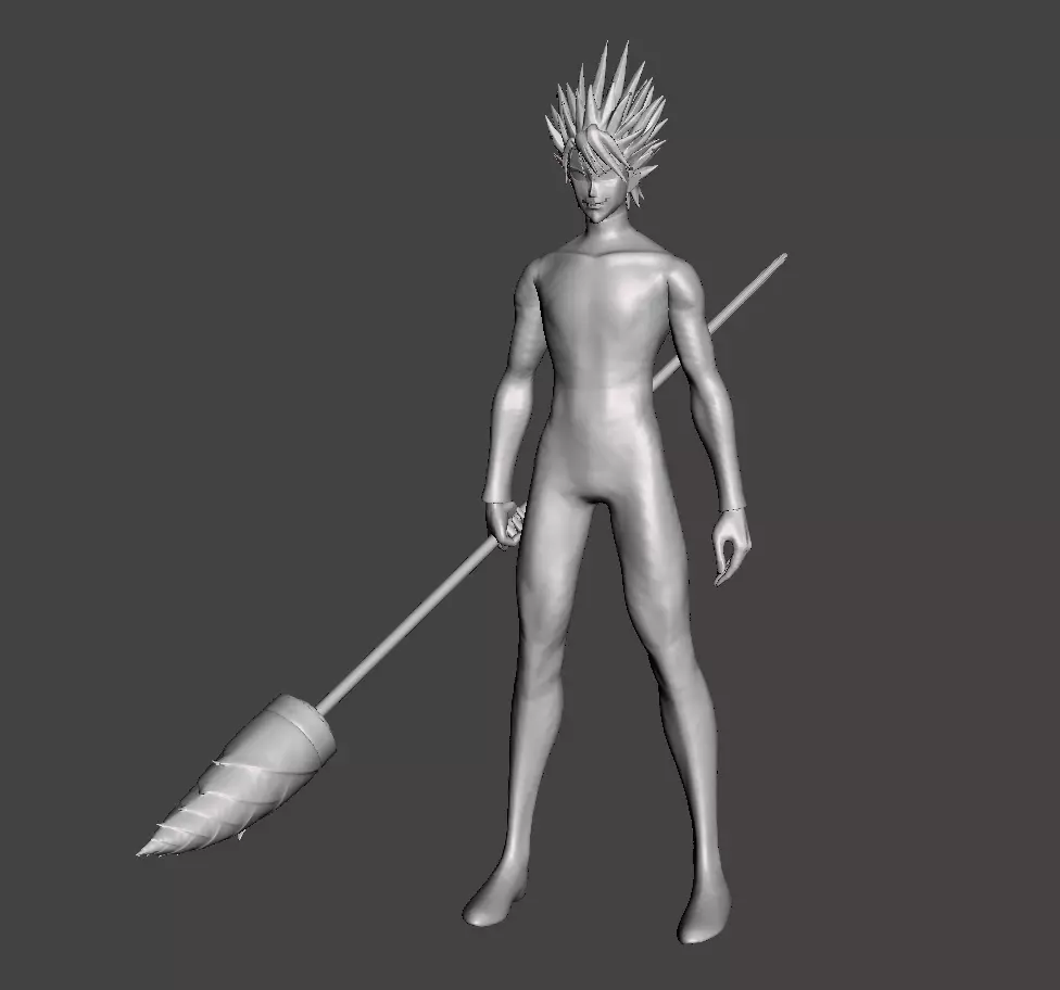 Stinger One punch man 3D Model 3D print model_0