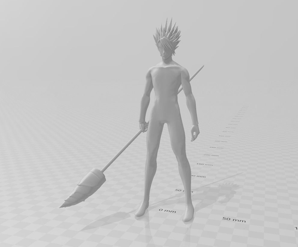 Stinger One punch man 3D Model 3D print model_2