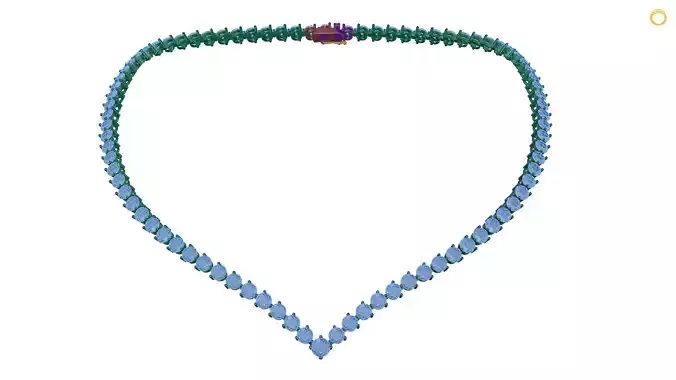 necklaces emerald and diamond necklace