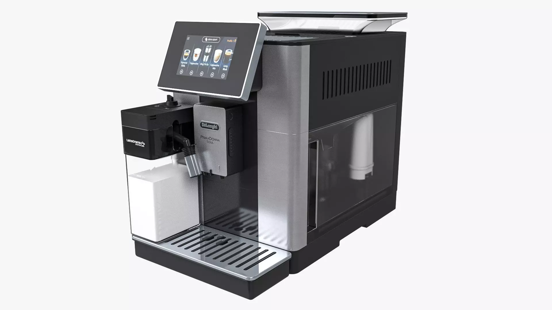 DeLonghi PrimaDonna Soul Coffee Maker 3D model_0