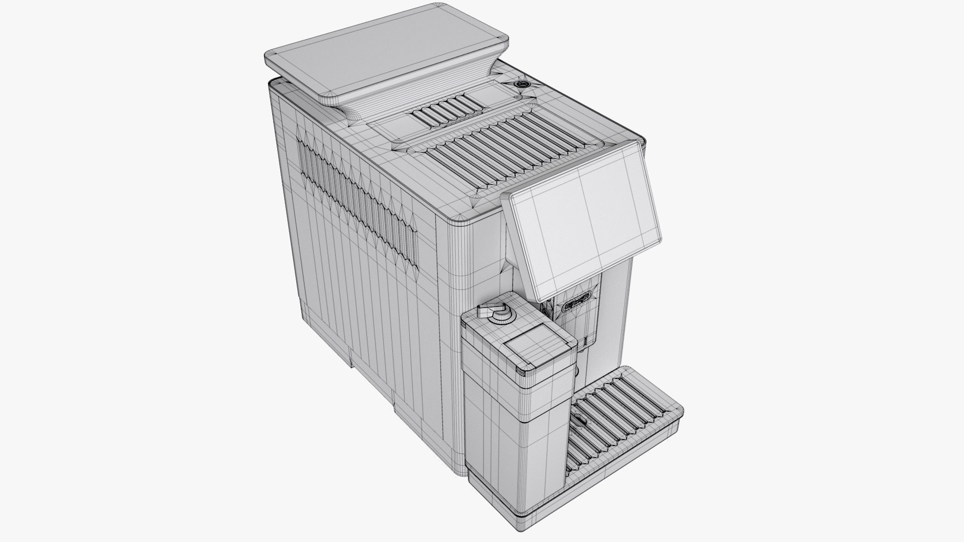 DeLonghi PrimaDonna Soul Coffee Maker 3D model_15