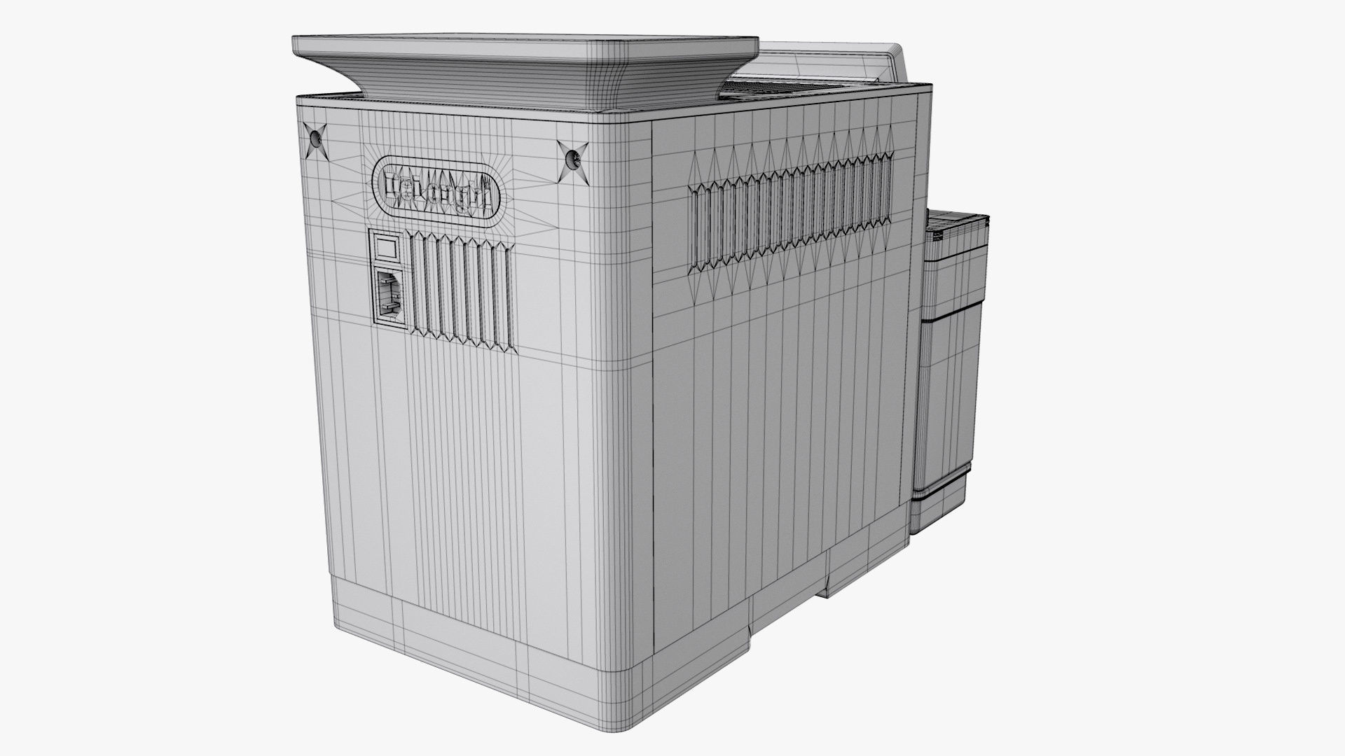 DeLonghi PrimaDonna Soul Coffee Maker 3D model_14