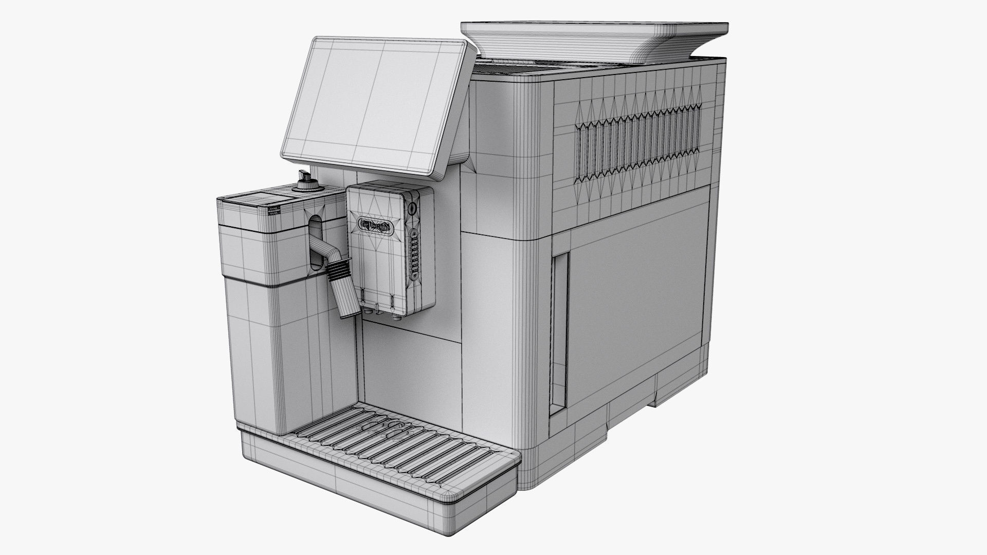 DeLonghi PrimaDonna Soul Coffee Maker 3D model_13