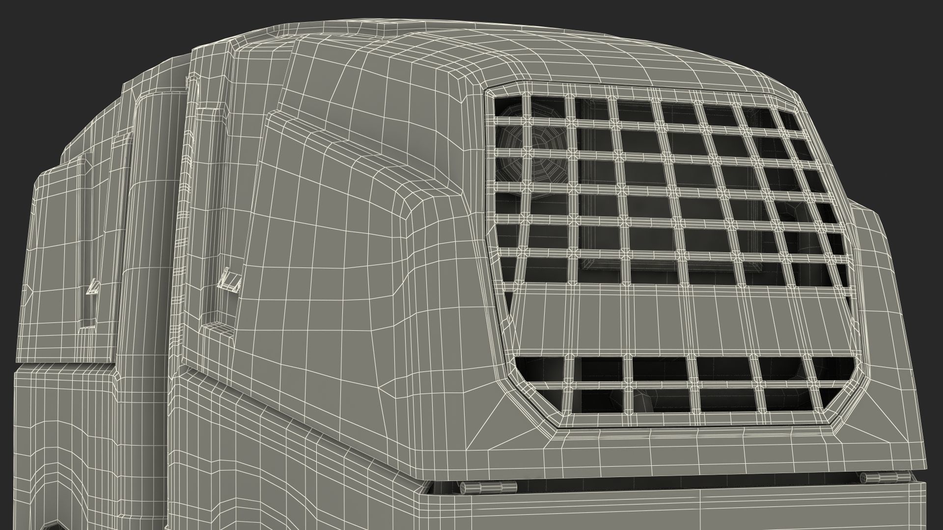 Trench Roller Bomag BMP 8500 Dirty Rigged 3D model_29
