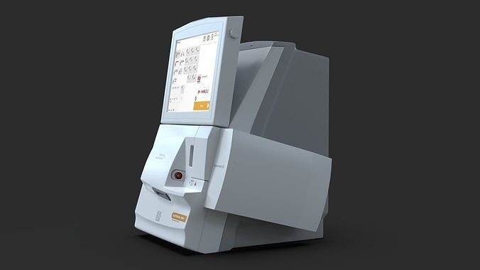 Siemens Healthineers RAPIDPoint 500 Low-poly 3D model