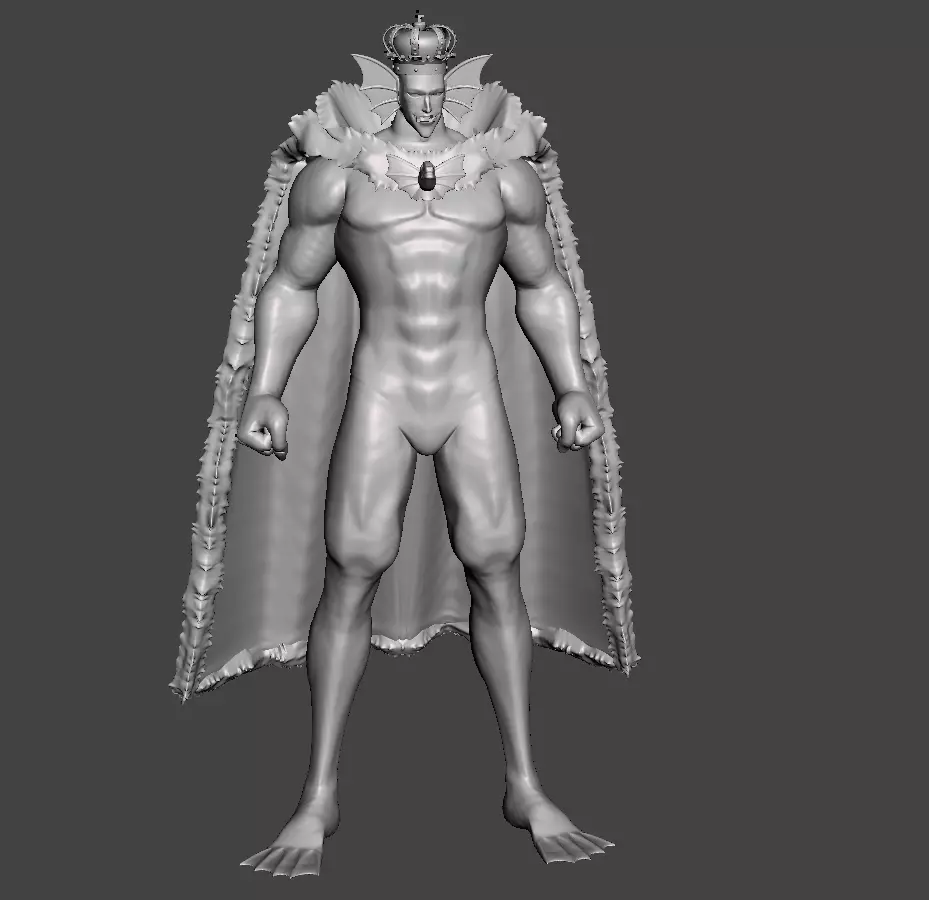 Deep Sea King 3D Model 3D print model_0