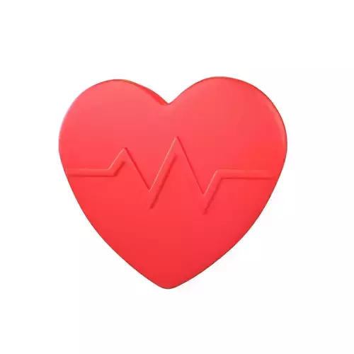 Heartbeat Pulse Symbol v1 001
