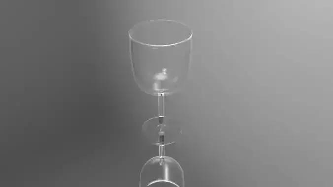 A wine glass