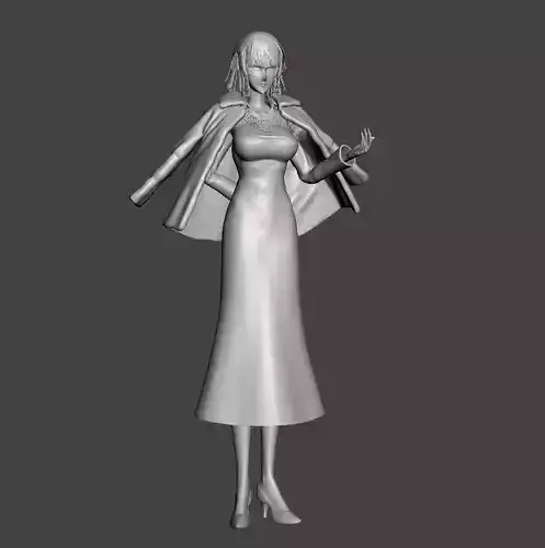 Fubuki One punch man 3D Model
