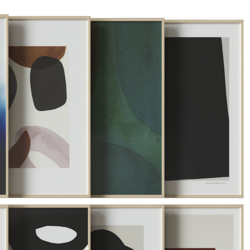 art work set 15 3D model_2