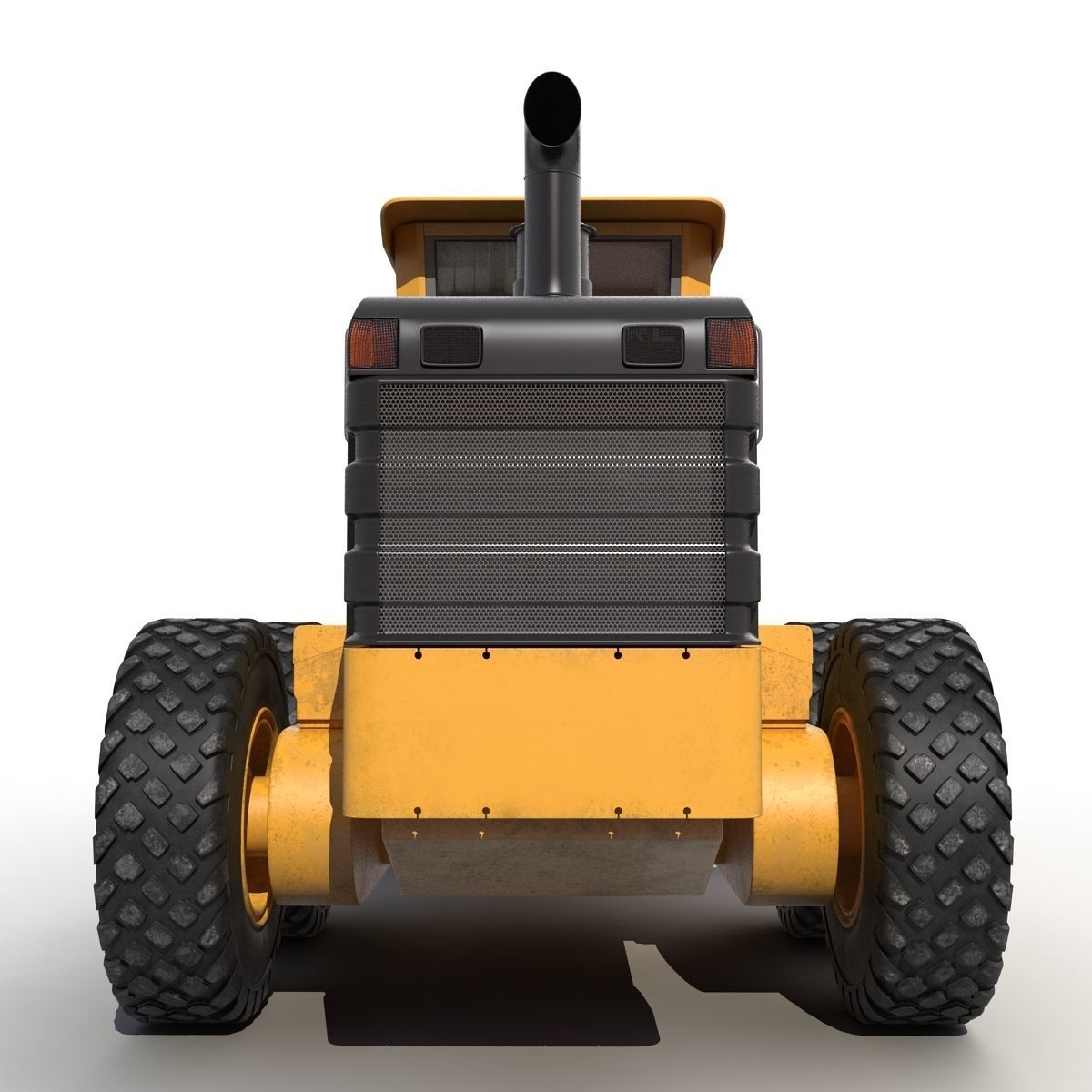 Road Grader 3D model_33