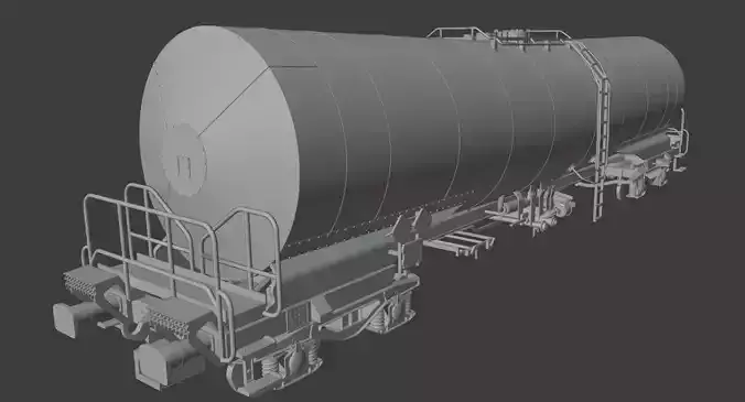 H0 1-87 scale Zacens 80 m3 tank car
