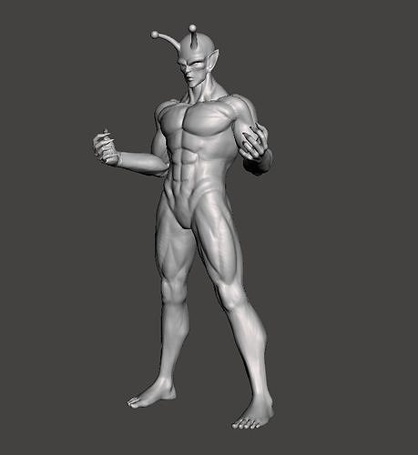 Vaccine Man One punch man 3D Model 3D print model