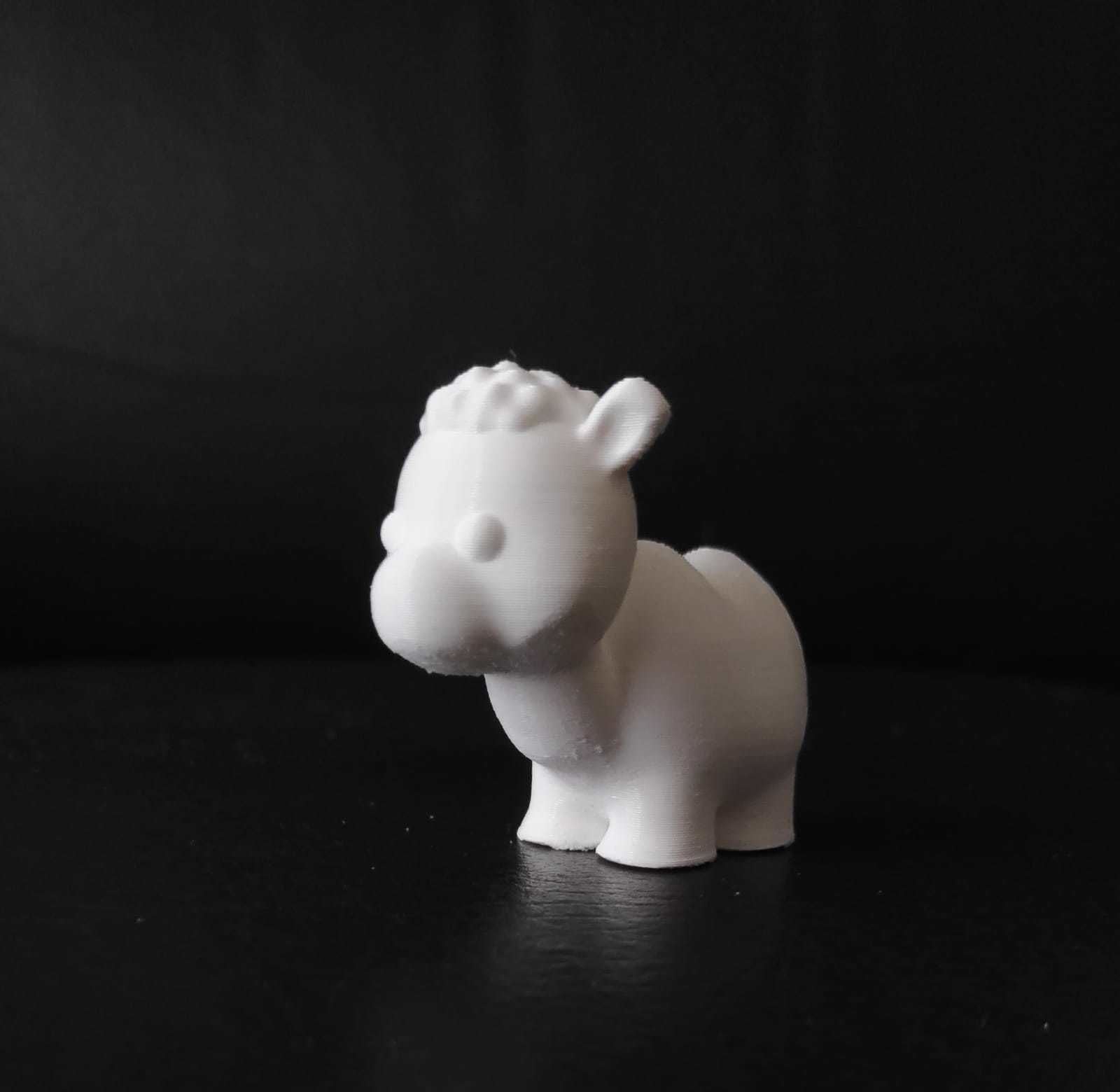 Baby Camel 3D print model_4