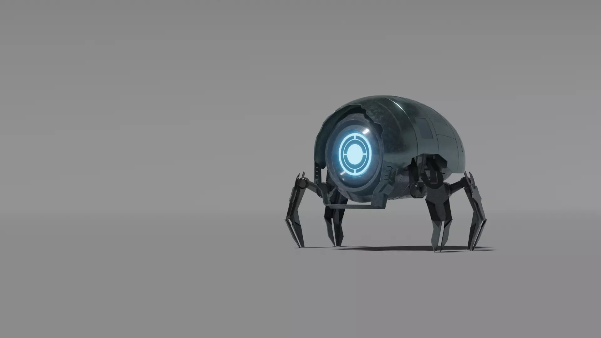 My little Insectoid Robot 3D model_0