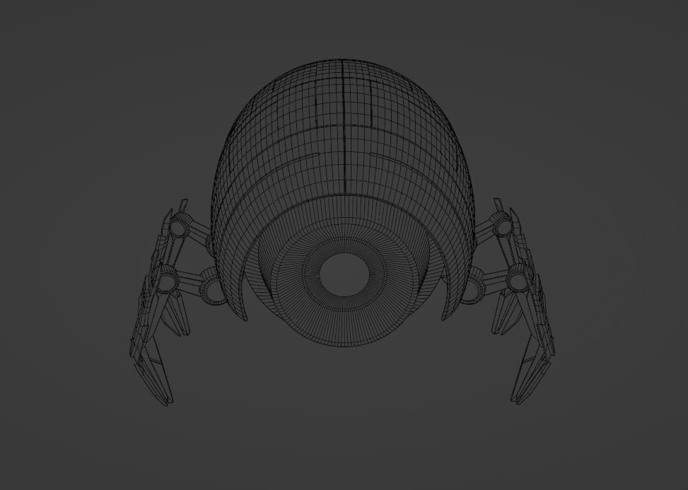 My little Insectoid Robot 3D model_7