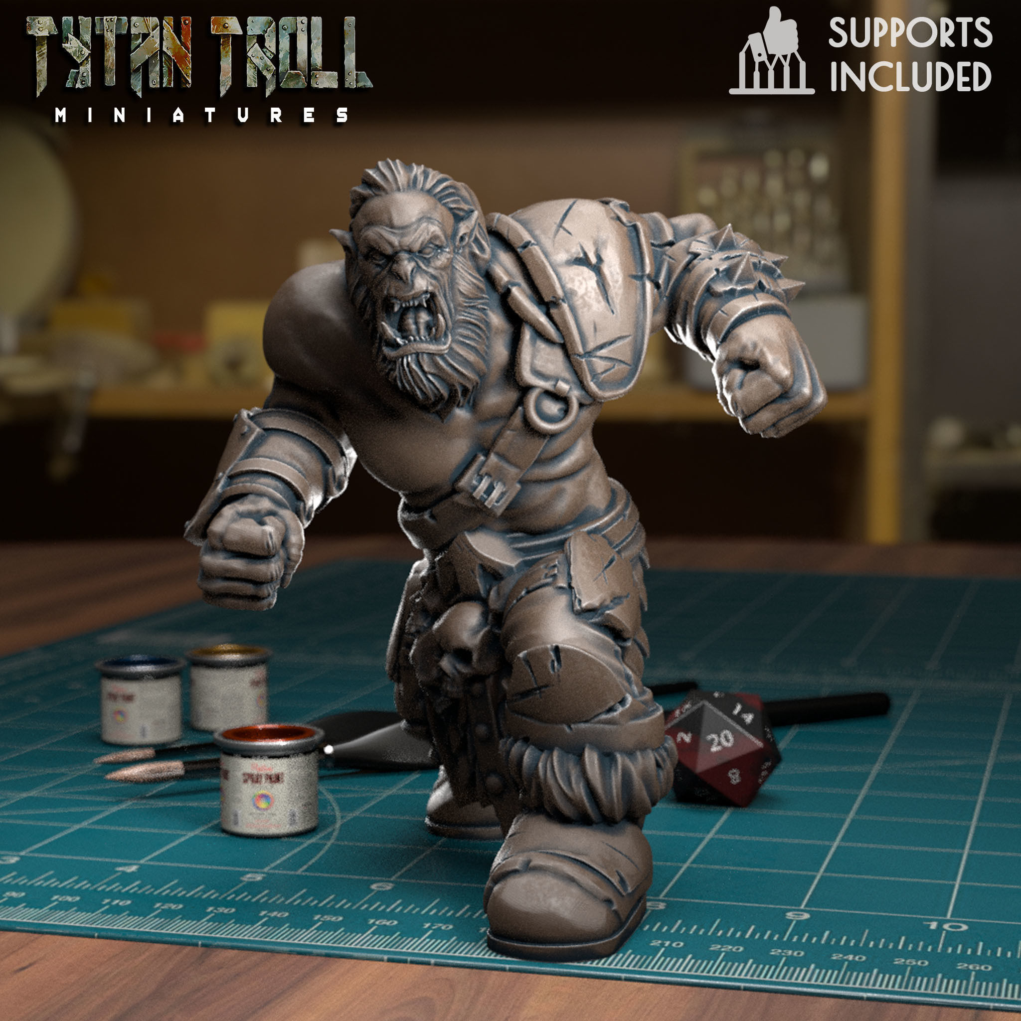 Orc Bundle - Pre-Supported 3D print model_6